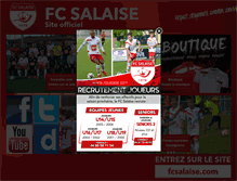 Tablet Screenshot of fcsalaise.com